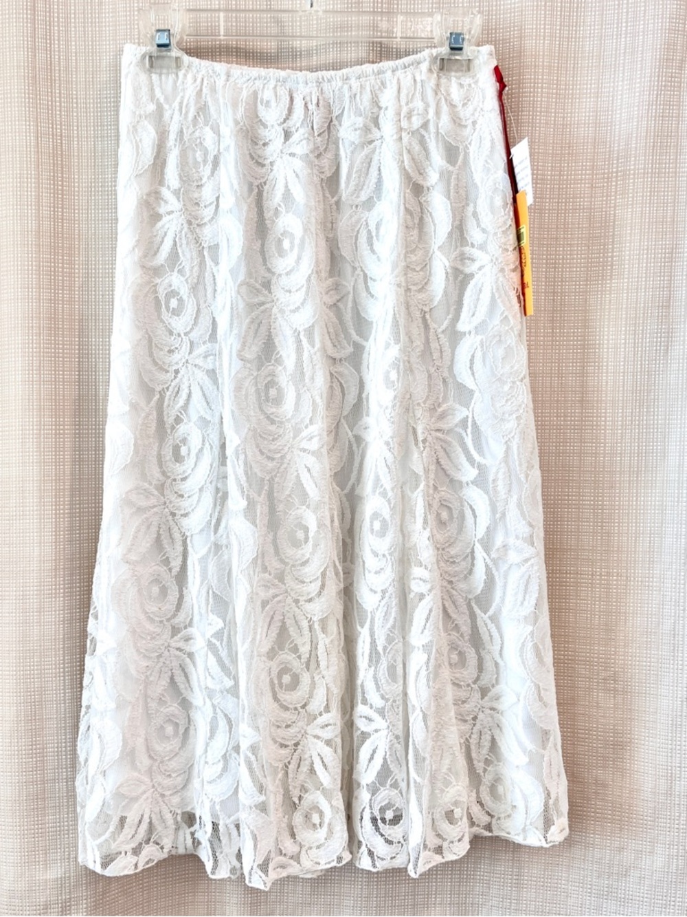 NWT Ruby Rd. Sheer Romantic Fairy Core Lace Skirt Festival Princesscore